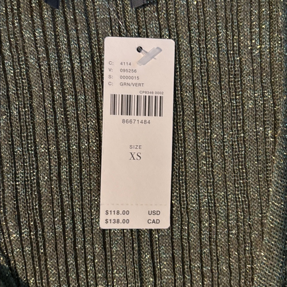 Anthropologie Green Long Sleeve Knit Sweater - Picture 5 of 6